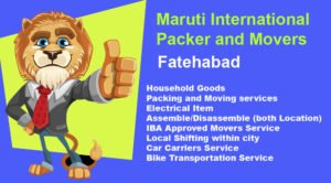 Movers and Packers Service in Fatehabad, Home Relocation, Car Transport, Bike Shifting, Local Transportation Service